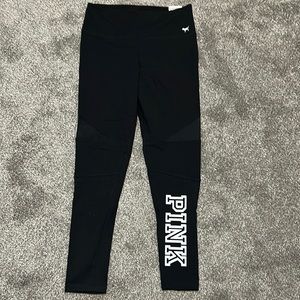 NWT💕PINK yoga pants/ high waist legging/ Large